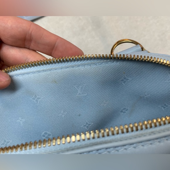 Louis Vuitton Alma BB Bubblegram Leather Ice Blue Glacier Bag - Picture 16 of 16